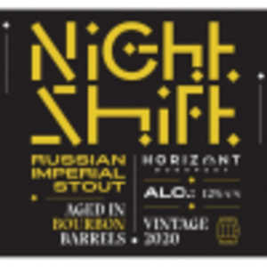 Night Shift Vintage 2020 Russian Imperial Stout Aged in Bourbon Barrels