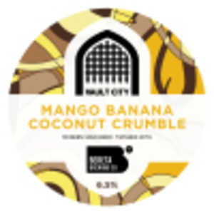 Mango Banana Coconut Crumble