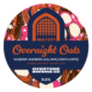 Overnight Oats (Blueberry, Raspberry, Açai, Maple Syrup & Coffee)