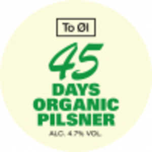45 Days Organic Pilsner